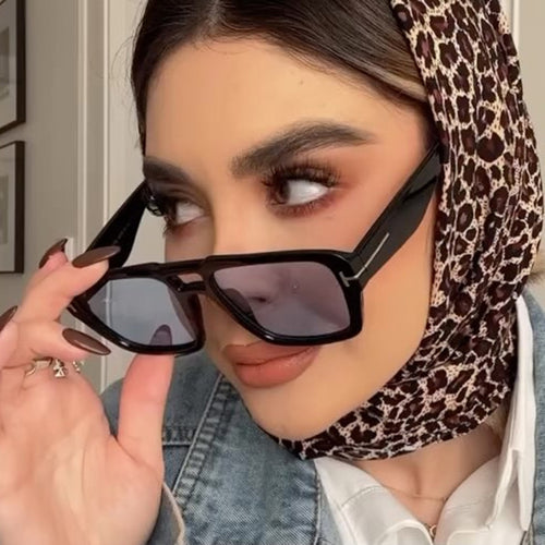 Ladies fashionable square sunglasses Bowlift