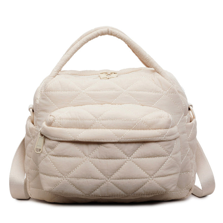Quilted Multi-Pocket Travel Bag Bowlift