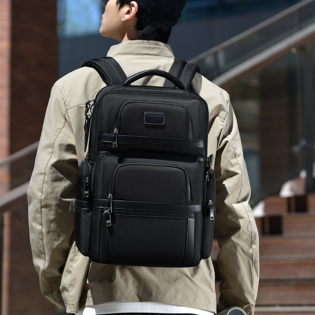 High-Capacity Multi-Compartment Travel Backpack Bowlift
