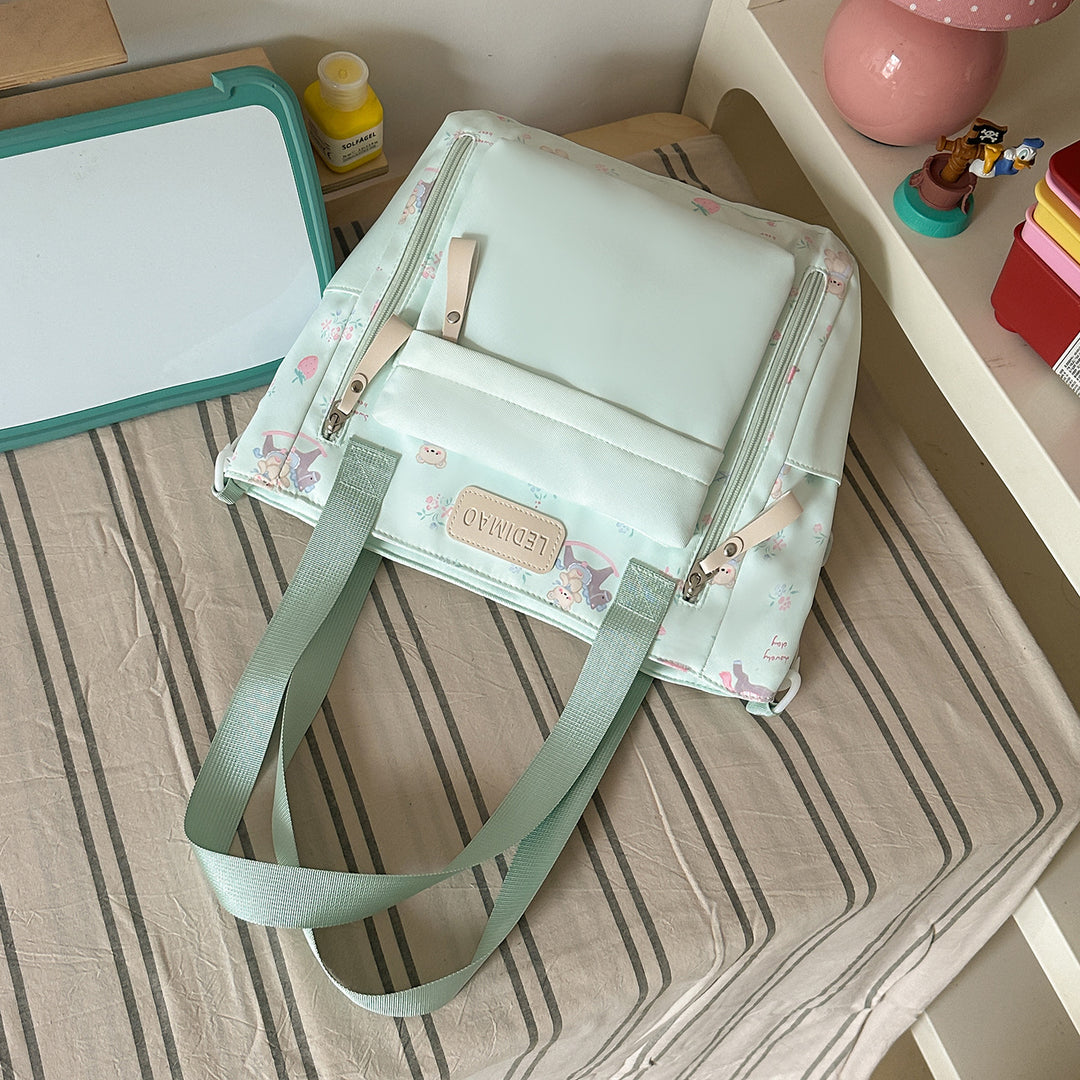 Whimsical Character-Themed Backpack Bowlift