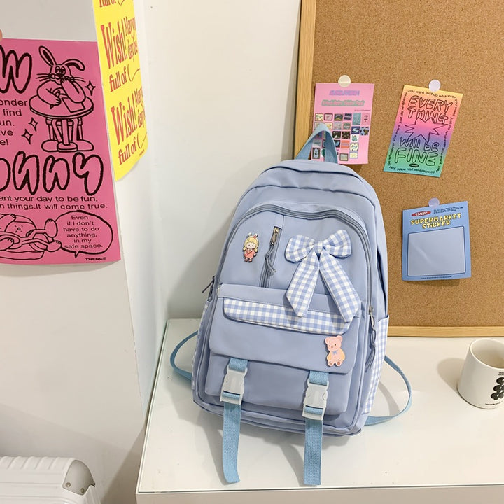 Cute Cartoon-Themed School Backpack Bowlift