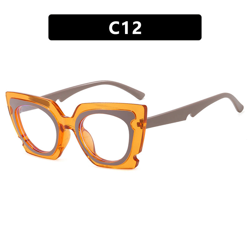 Women's oversized sunglasses with extravagant frame and UV protection Bowlift