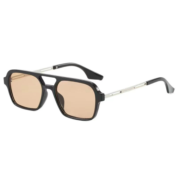 Bold Rectangle Frame Sunglasses Bowlift