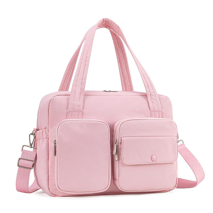 Multifunctional everyday bag with external compartments Bowlift