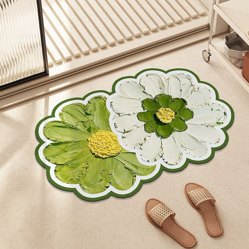 Decorative Floral Area Rug