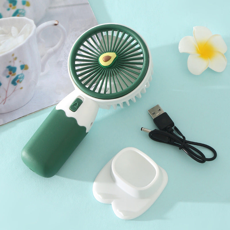 Women's portable handheld fan with flexible design Bowlift