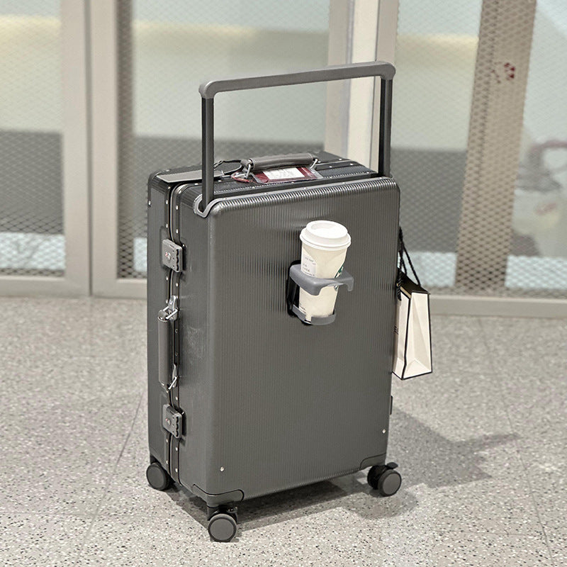 Elegant Hard-Shell Rolling Travel Case