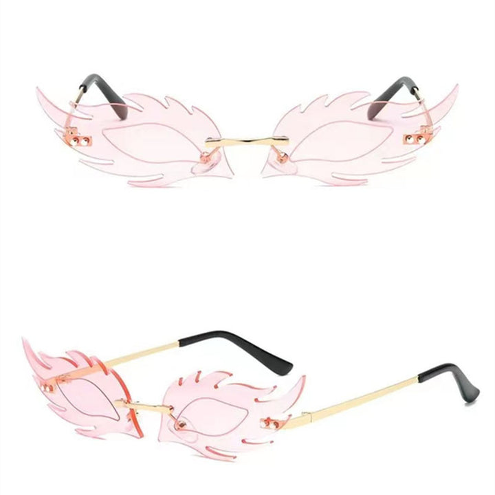 Fashion Statement Leaf Design Sunglasses Bowlift