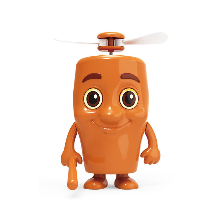 Women's casual mini fan with humor Bowlift
