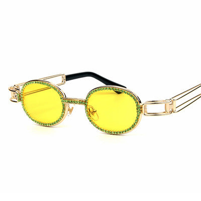 Women's feminine designer sunglasses with extravagant frame Bowlift