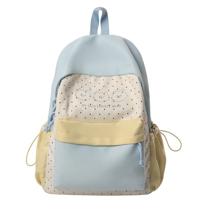 Cute Animal-Themed Student School Backpack Bowlift