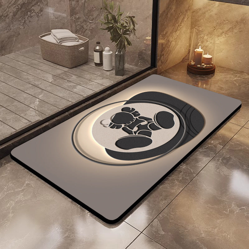 Cozy Comfort Bathroom Mat Bowlift