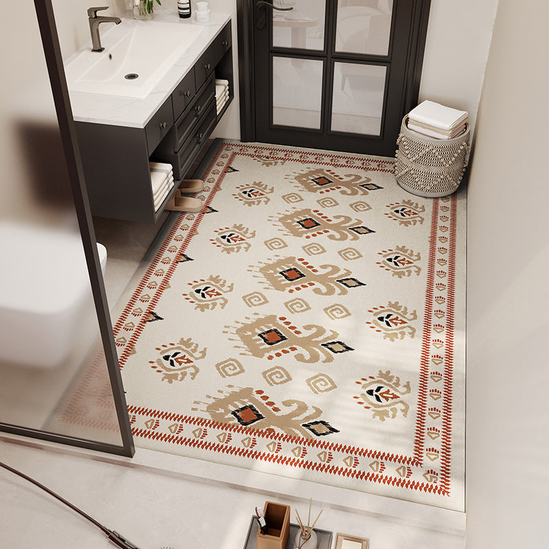 Tribal Pattern Bathroom Mat Bowlift