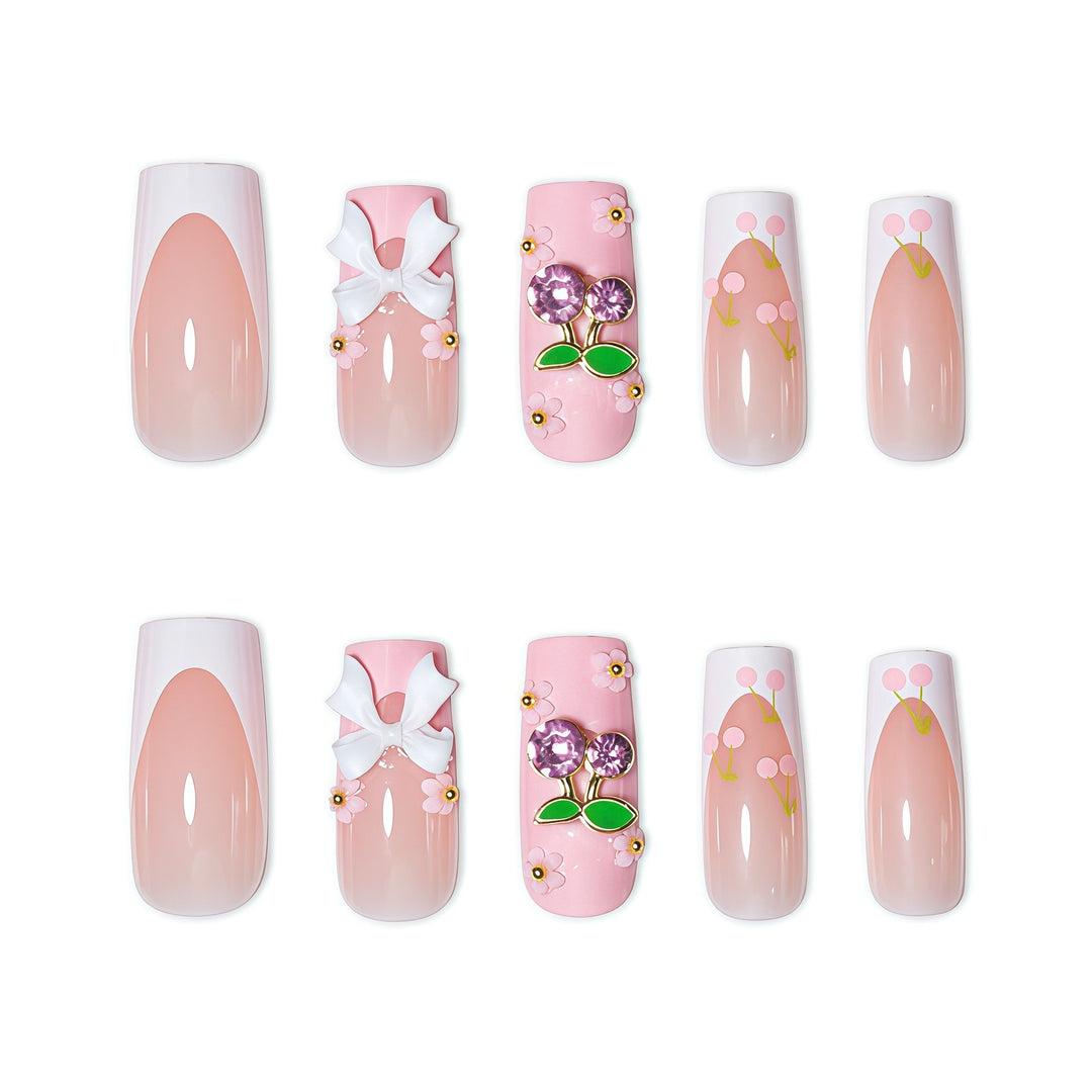 Floral Nail Art Set Bowlift