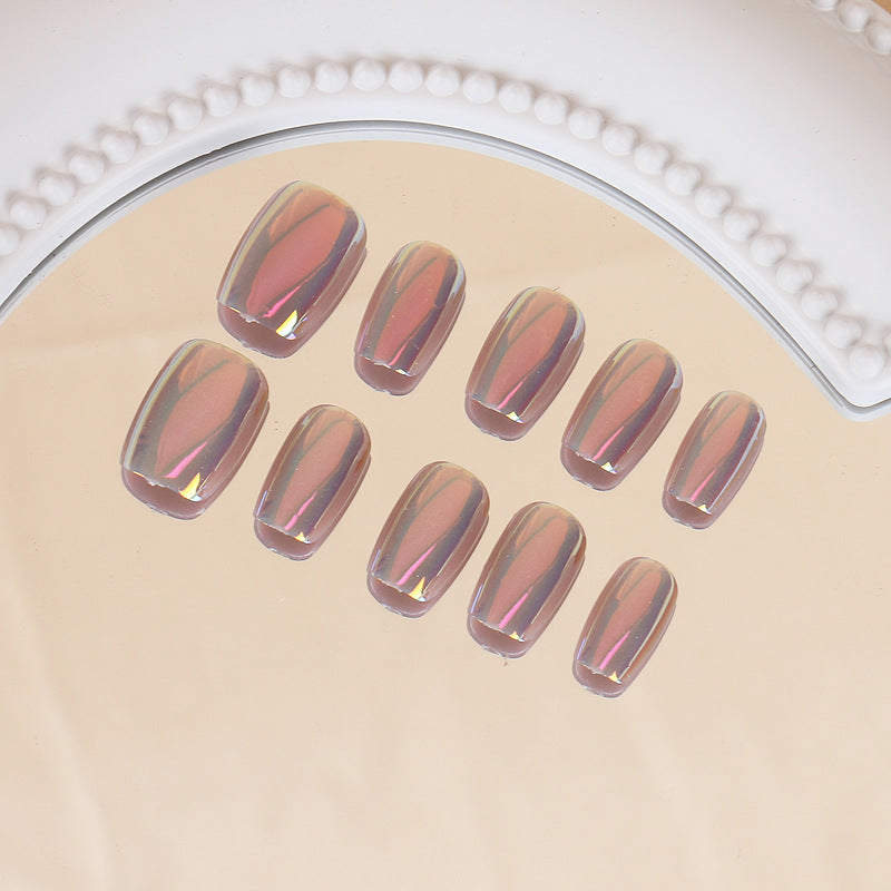 Natural Almond-Shaped Press-On Nails Bowlift