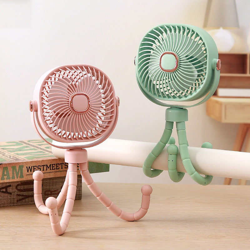 Flexible Tripod Mini Fan Bowlift