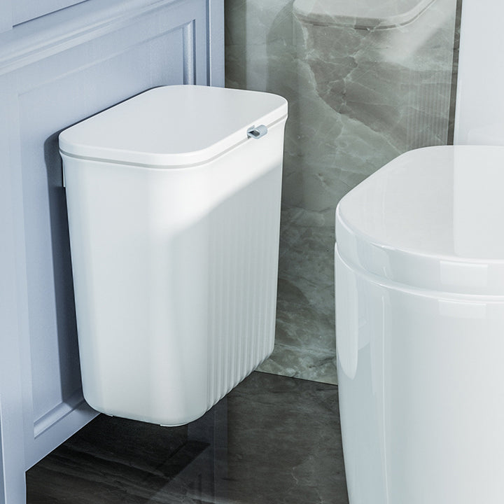 Compact Bathroom Trash Can Bowlift