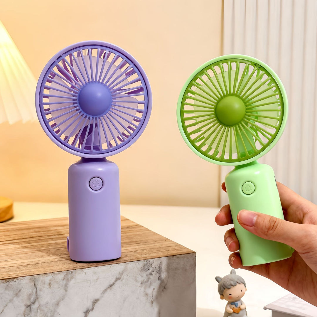 Ladies Portable USB Fan with Flexible Holder Bowlift