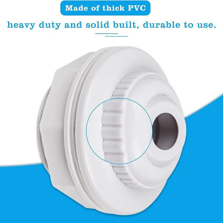 Adjustable threaded PVC toilet pan connector and waste flange adapter Bowlift