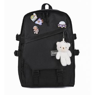 Trendy Decorated Backpack Bowlift
