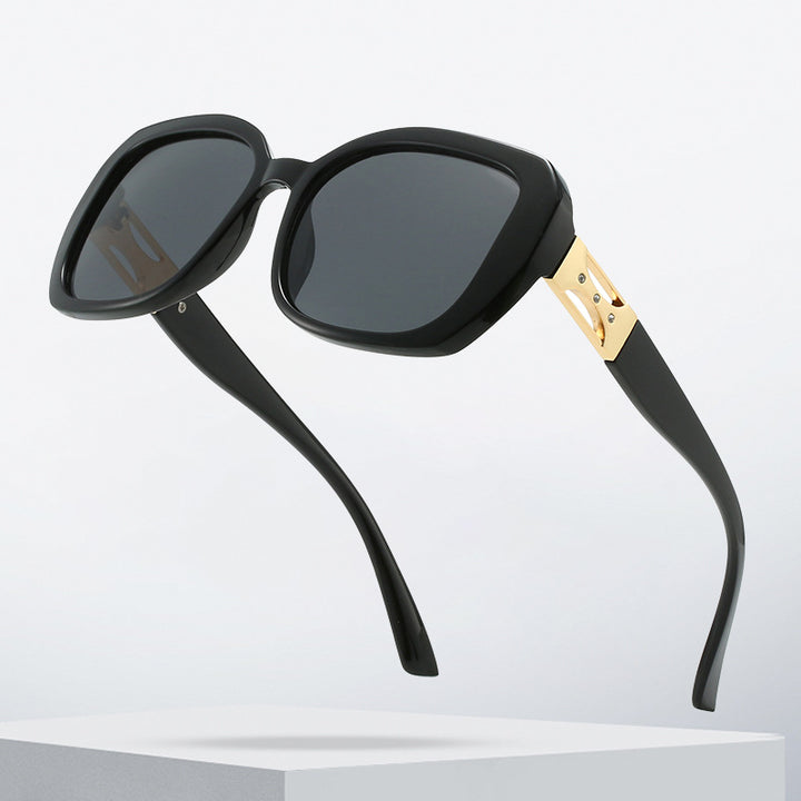Women's Designer Sunglasses with Luxuriously Accented Frame Bowlift