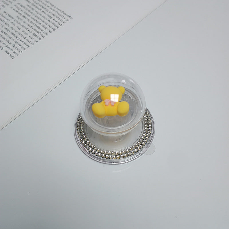 Cute Bear-Themed Phone Holder Bowlift
