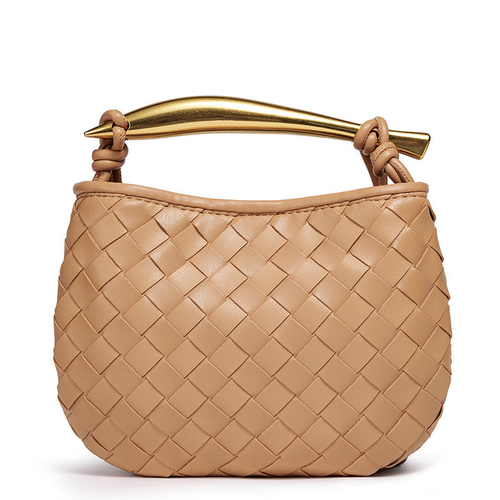 Stylish Woven Handbag Bowlift