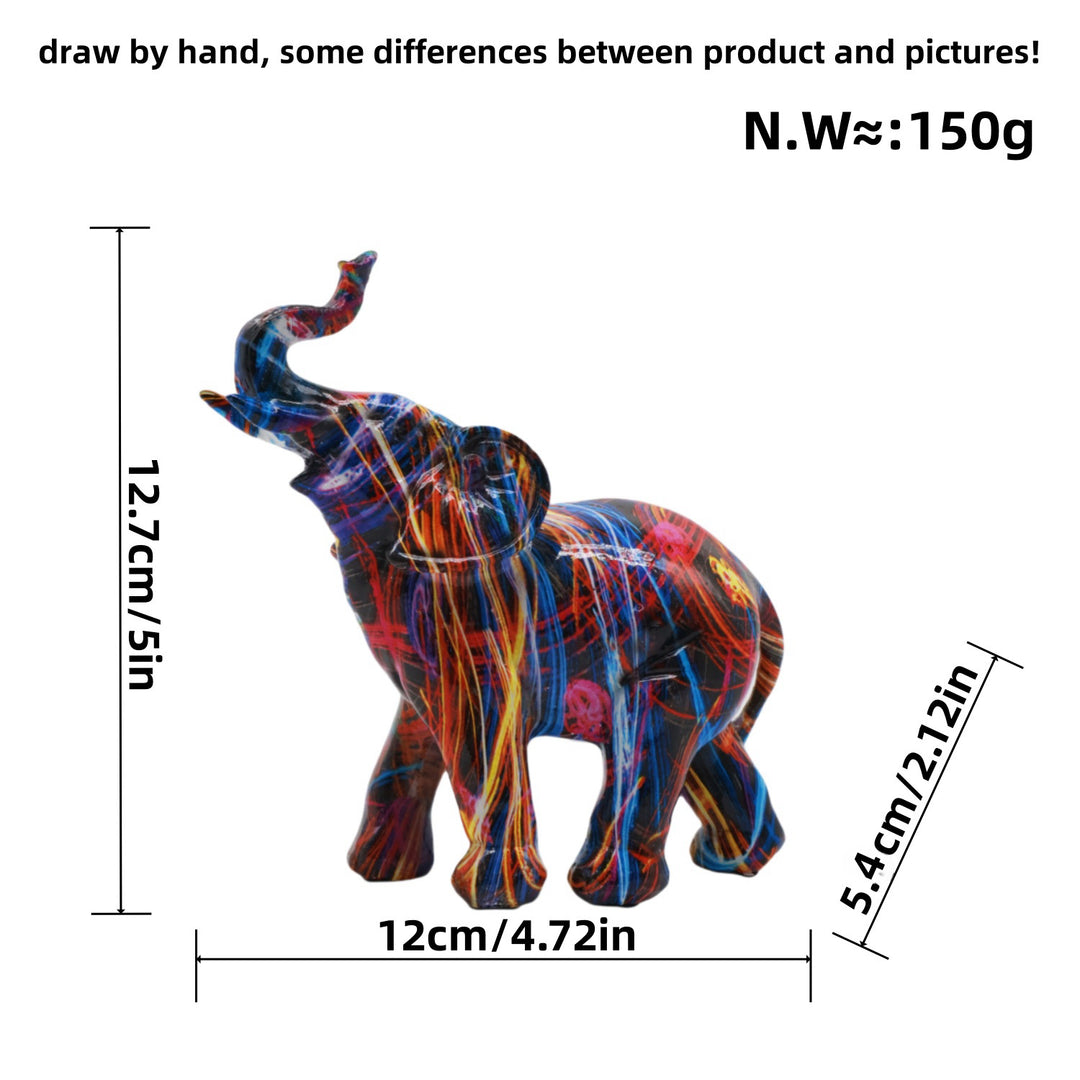 Artistically designed elephant figure Bowlift