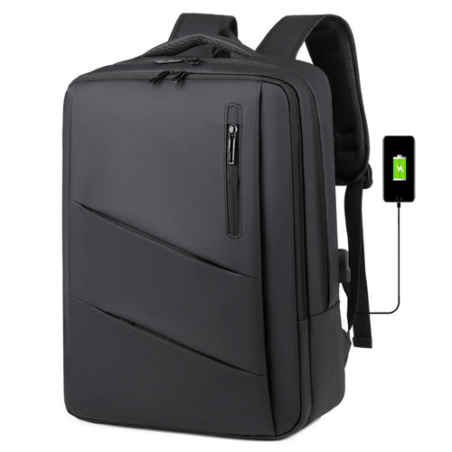 Sleek Vertical Laptop Backpack Bowlift