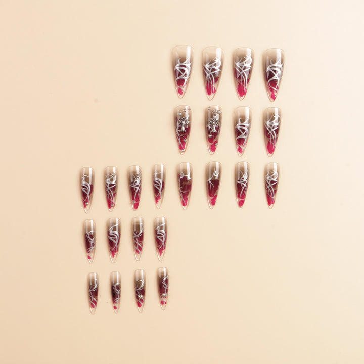 Artistic Stiletto Nail Art Set Bowlift
