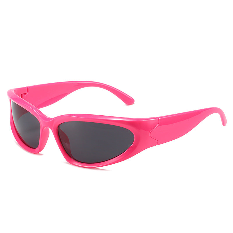 Women's sporty sunglasses with ergonomic design and polarized lenses Bowlift