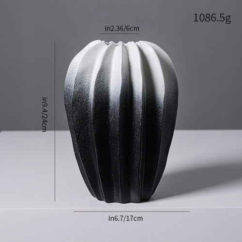 Modern Textured Ceramic Vase