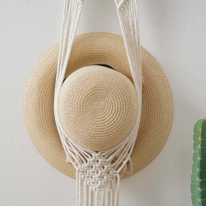 Macrame Hat Holder Bowlift