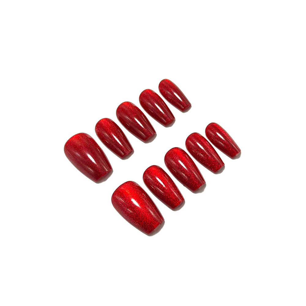 Sparkling Artificial Nails In Elegant Design Bowlift