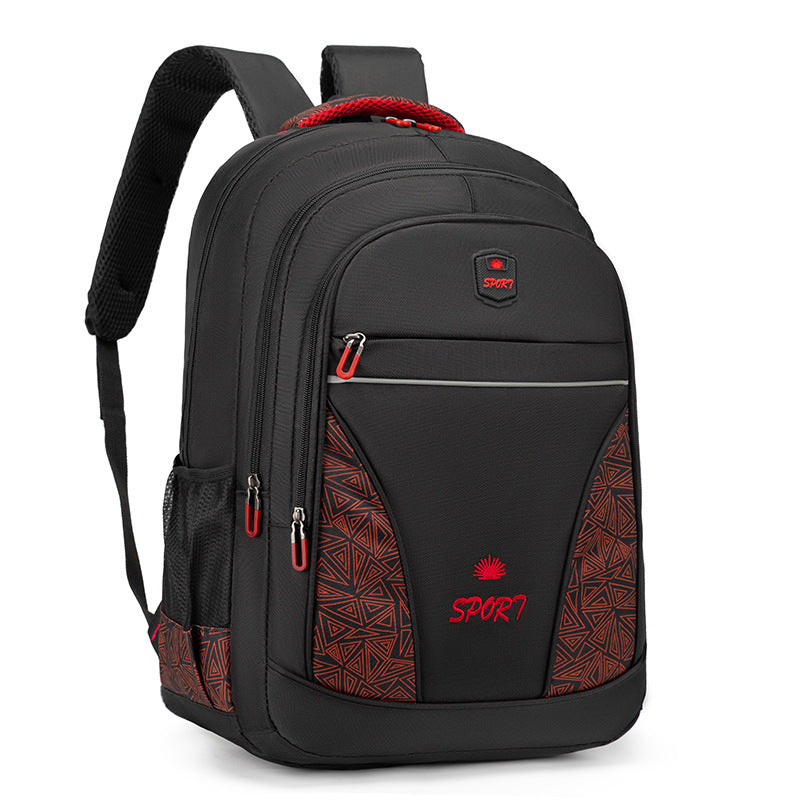 Stylish Geometric Print Backpack Bowlift
