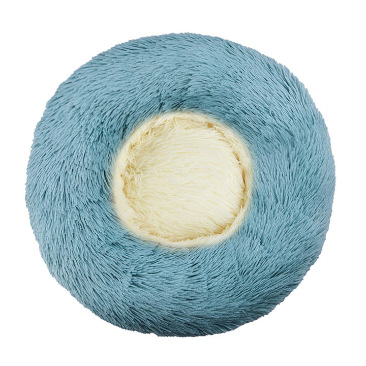 Round Plush Sleeping Bed  Dog Bed