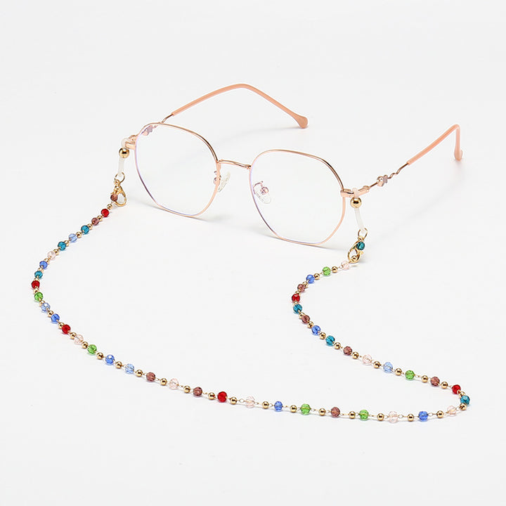 Decorative Eyewear with Elegant Chain Bowlift