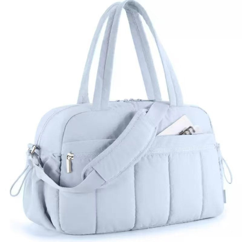 Padded travel bag with practical outer pockets Bowlift