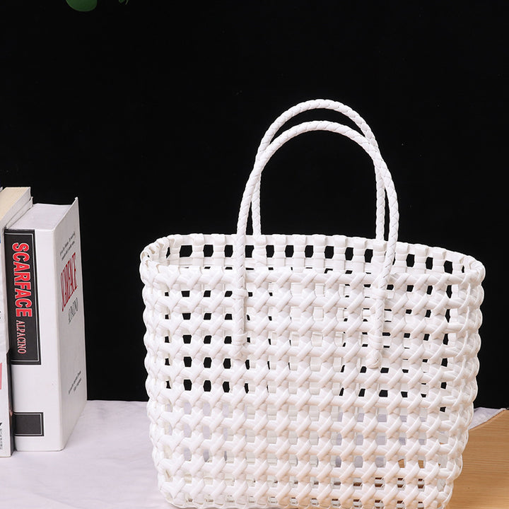 Ergonomic Shopping Bag Made of Woven Material Bowlift