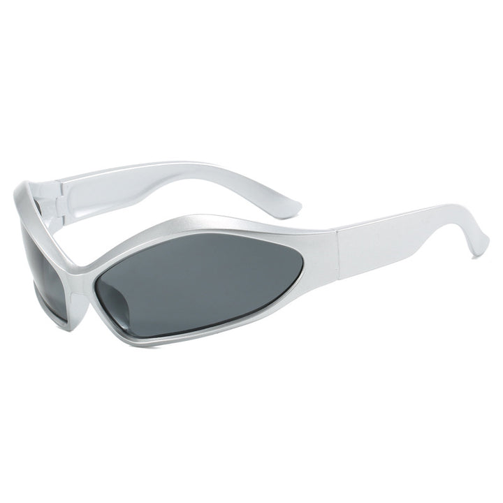 Women's Sporty Sunglasses with Aerodynamic Design Bowlift