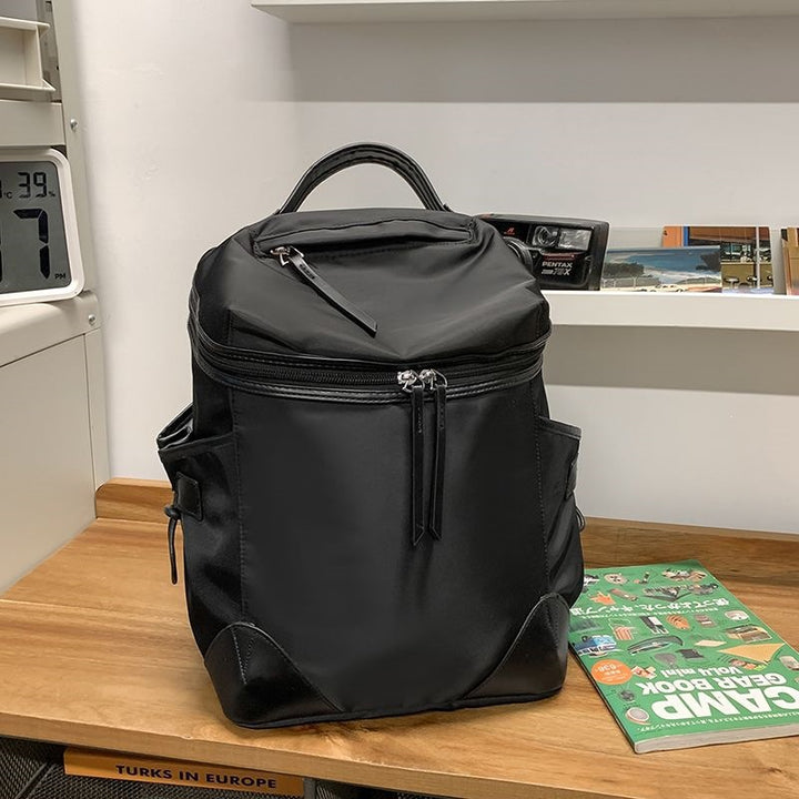 Multifunctional Backpack With Spacious Main Compartment And Side Mesh Pockets Bowlift