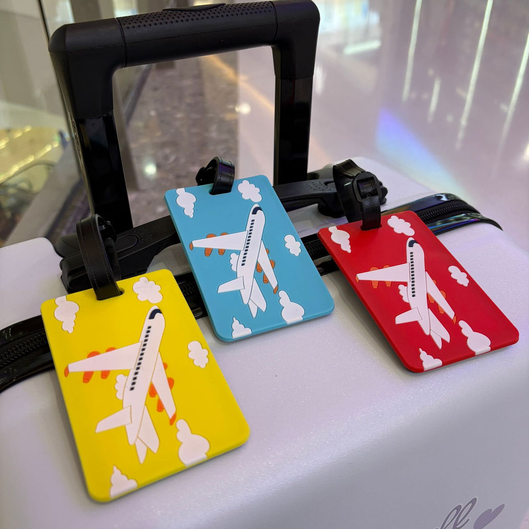 Airplane Design Travel Luggage Tag Bowlift