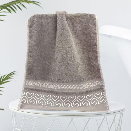 High-Quality Terry Guest Towels With Elegant Border Bowlift
