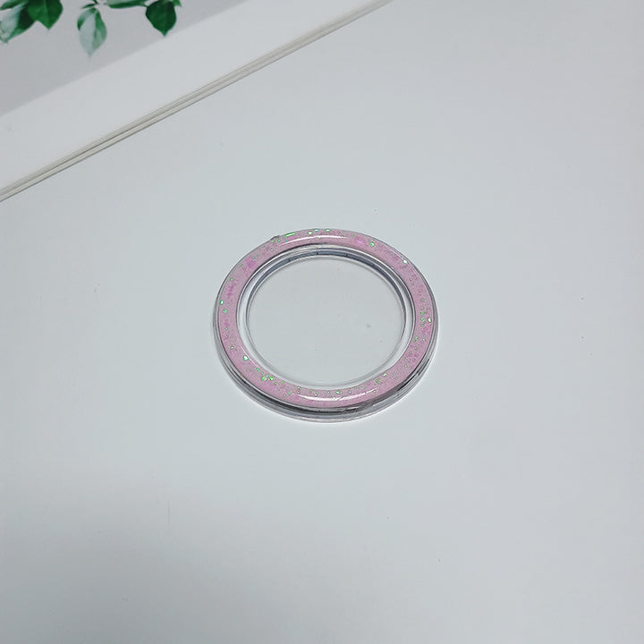 Decorative Transparent Compact Mirror Bowlift