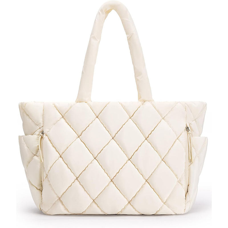 Padded tote bag with multiple compartments Bowlift