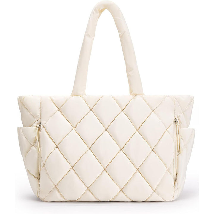 Padded tote bag with multiple compartments Bowlift