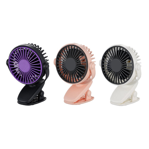 Women's Portable Clip Fan with Flexible Mount Bowlift