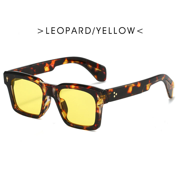 Women's modern sunglasses in claro-geometric design Bowlift