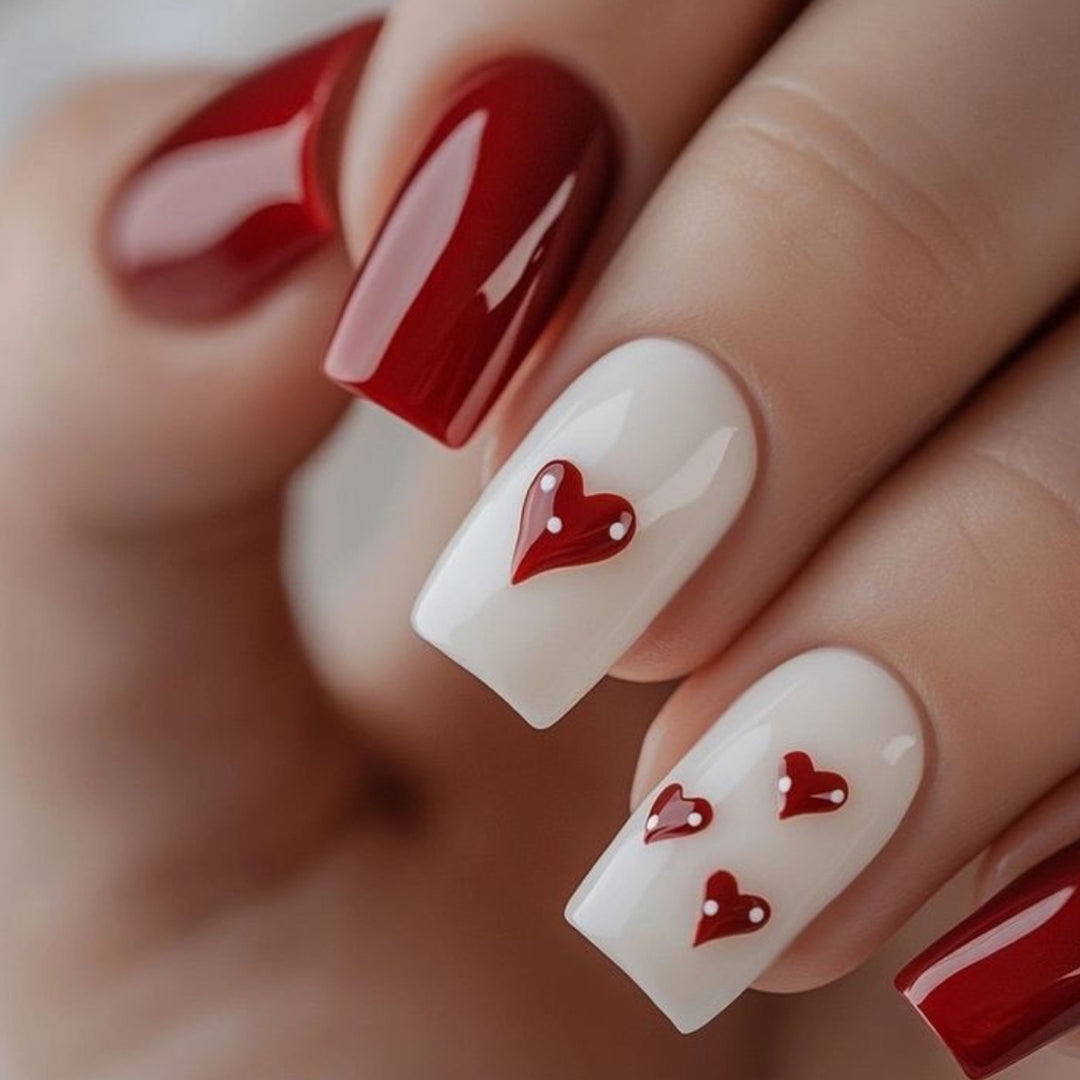 Heart-Themed Nail Art Kit Bowlift