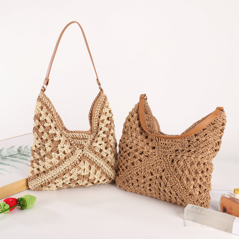 Handcrafted Macrame Shoulder Bag Bowlift